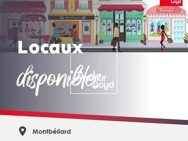 Local commercial 60m2 Montbéliard