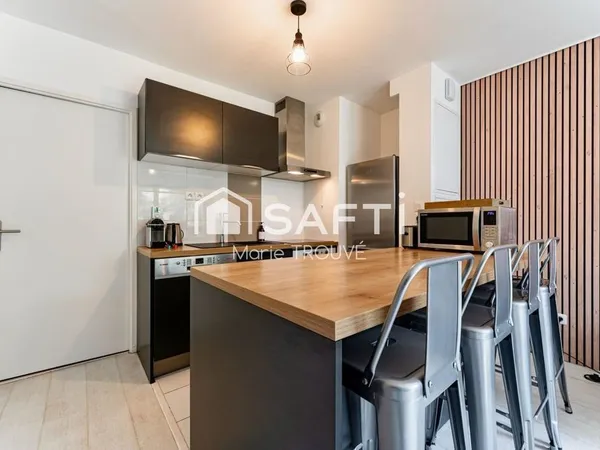 APPARTEMENT T2 MEUBLÉ - EXPLOITÉ TOUTE L'ANNÉE EN MEUBLÉ DE TOURISME !