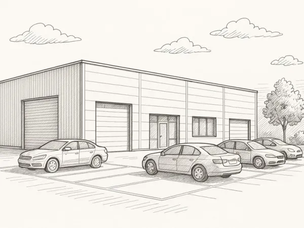 À VENDRE  Entrepôt commercial avec potentiel d'agrandissement exceptionnel  Zone artisanale et com