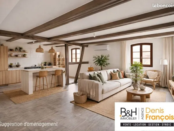 Appartement 3 pièces 87 m²