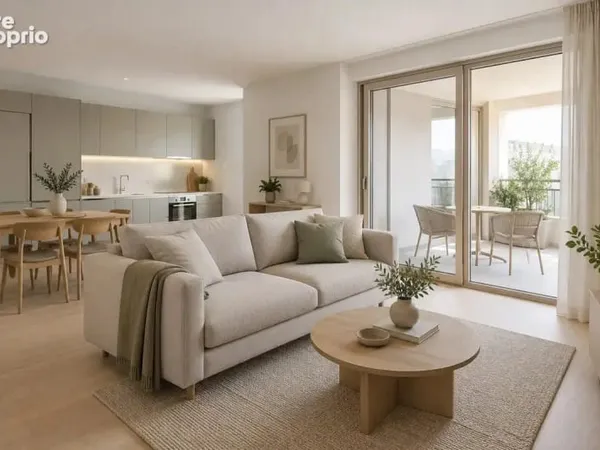Appartement 3 pièces 62 m²