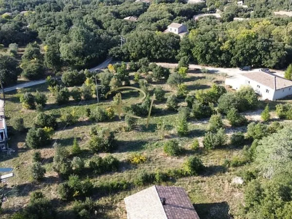 Terrain constructible ORGNAC-L'AVEN Sud Ardèche