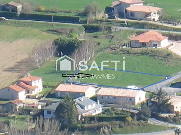 TERRAIN A BATIR DE 749M2 A FAYET