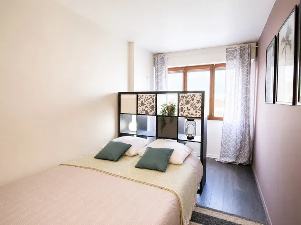 Chambre agréable et confortable