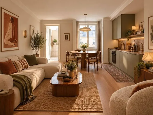 Appartement 3 pièces 62 m²