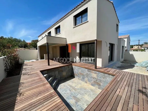 Villa neuve 145m2 non meublée avec piscine - COURNONTERRAL