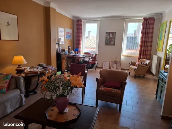 Vend bel appartement 142 m2 plein centre Narbonne