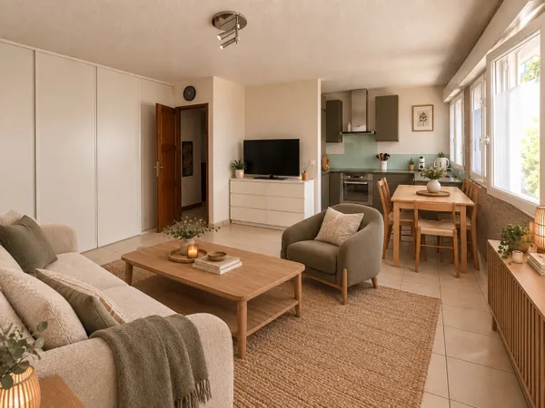 Vends appartement lumineux