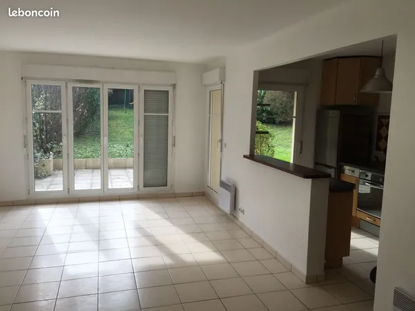 3 pièces avec grand jardin