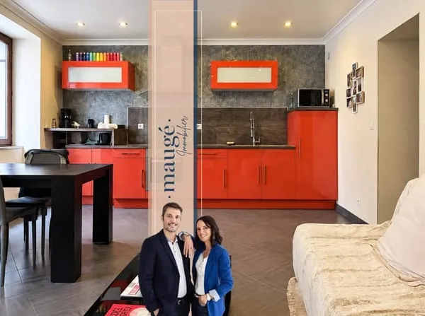 Appartement - 1 Chambre - Buanderie - Garage double - Au coeur de la ville - Proche toutes commodité