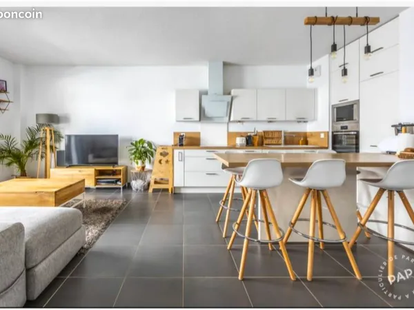 T 3 de standing de 63 m² de 2020