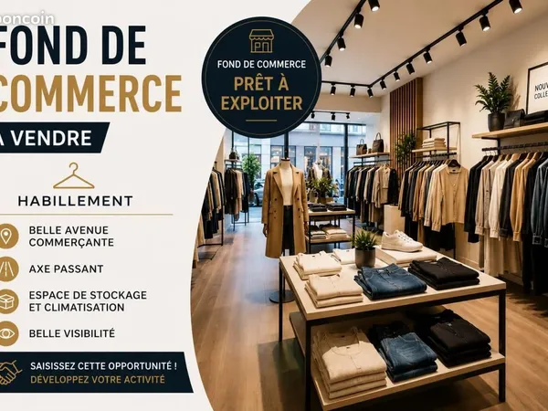 Commerce 53 m²