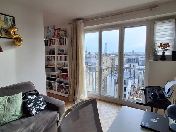 Vends T2 38m² Mairie 15è belle vue Sud
