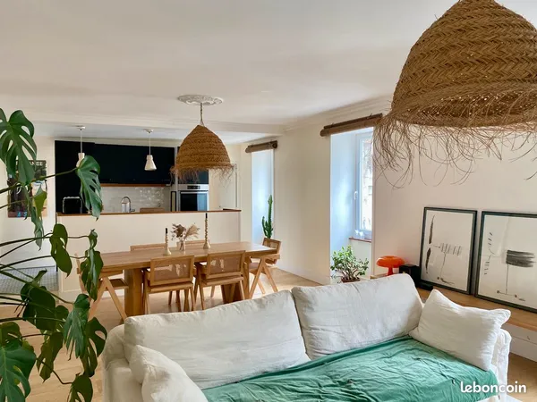 Appartement de caractère au coeur de Vannes, entre vieille ville et Golfe du Morbihan