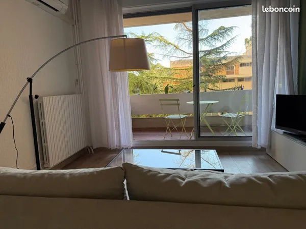 T2 meublé 52 m² avec terrasse - Toulouse centre / Matabiau
