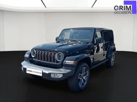 Jeep Wrangler unlimited 4xe 2.0 t 380 ch phev 4x4 bva8