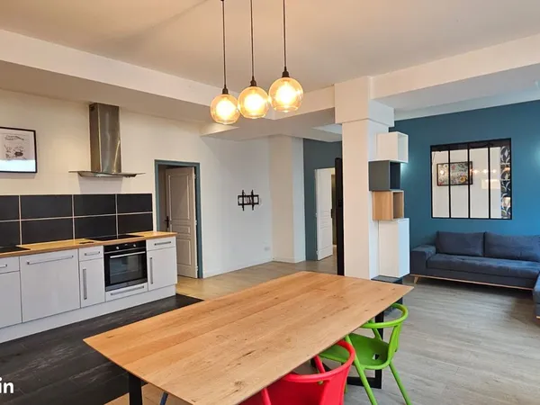 T3 meublé 83m² - 2 min à pied du CHU Rouen
