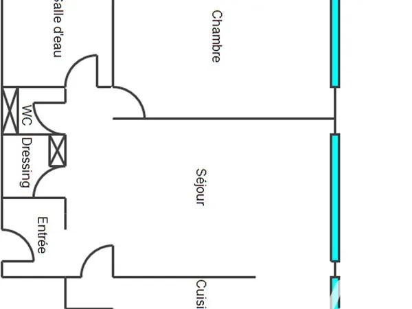 Vente Appartement 2 pièces