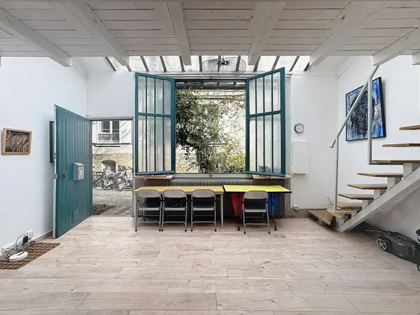 Paris 18 limite 9 - MATISSE - Atelier d'artiste au calme