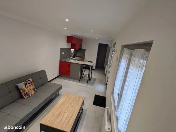2 pièces meublé