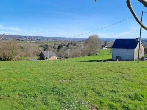 Terrain constructible dans un cadre paisible