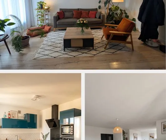 Appartement T3 - 83 m² + Grand Garage (30 m²) + place de parking