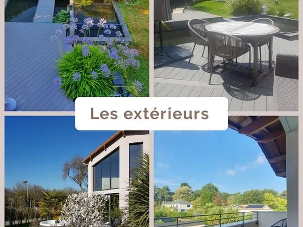 MAISON de 197 M² HAB, 4 chambres avec leur salle d'eau + 2 espaces bureaux sur Terrain 827 m²