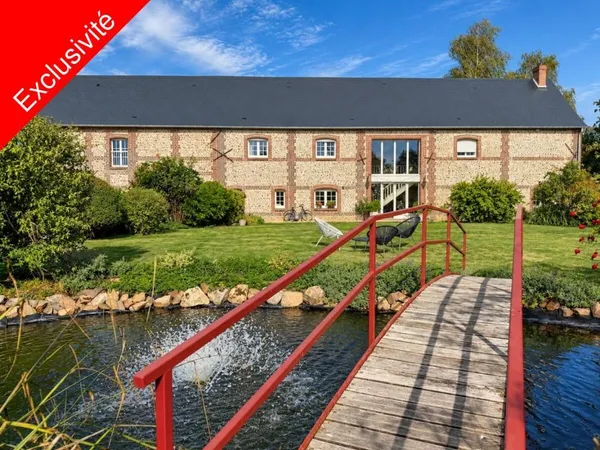 Vends maison - 290 m² - 8 pièces, 5 chambres - Préaux 76160