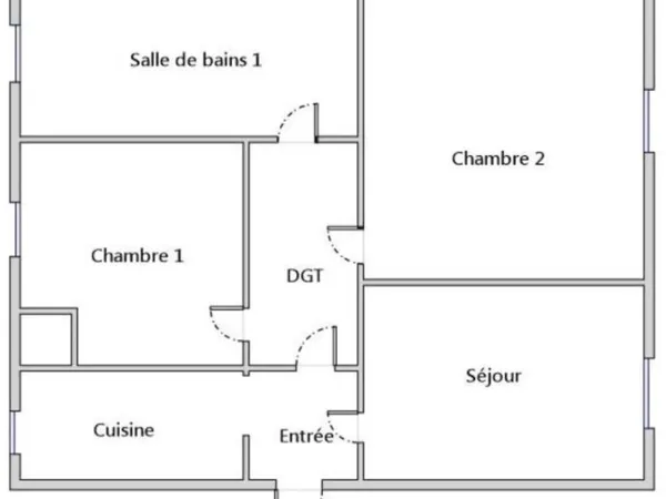 T3 / 50m² / Goussainville (RER D)