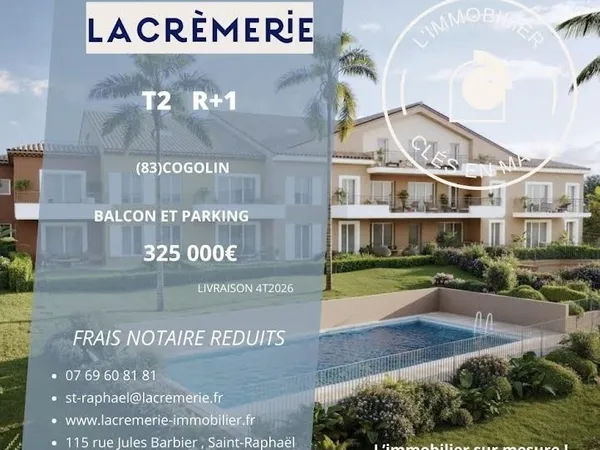 Appartement 2 pièces 50 m²