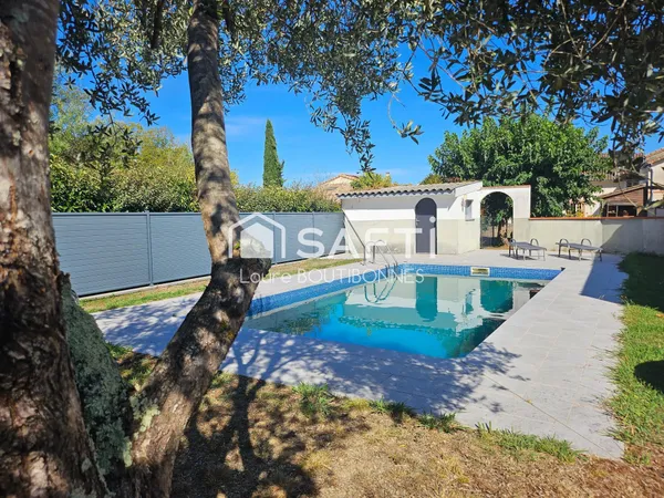 Maison de caractère - 165 m² - 5 chambres - Piscine - Commerces à pied