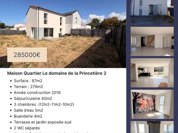 Maison à vendre saint-michel-chef-chef