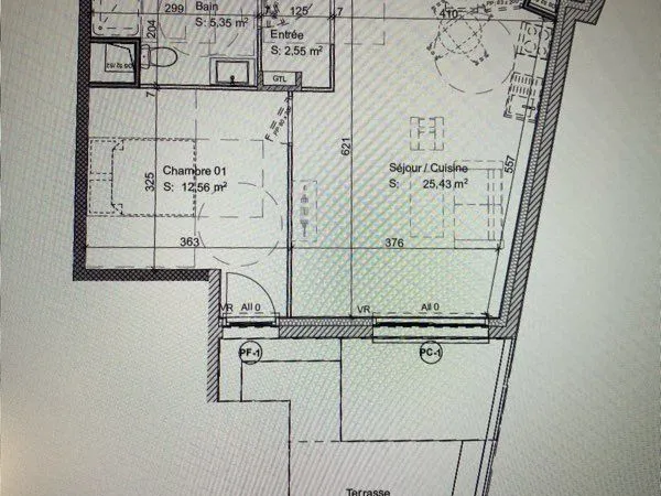 À louer appartement neuf T2 sur guilers