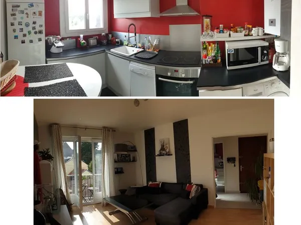 Appartement T3 meublé Nantes St Donatien