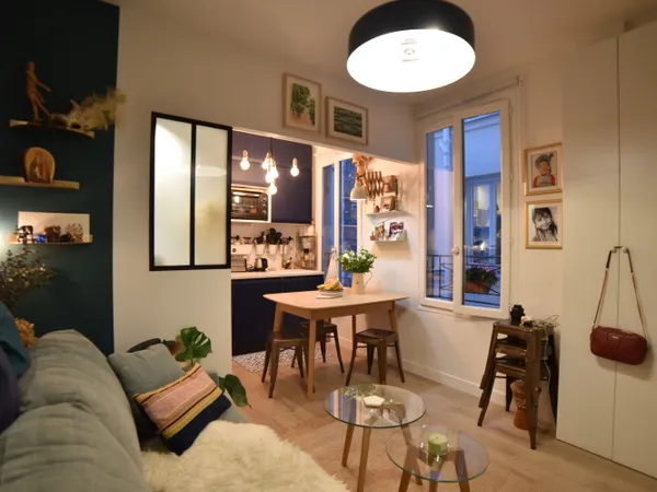 Loue appartement 18m² Paris 17ème - Seulement mois d'Octobre (fin sep à deb nov)