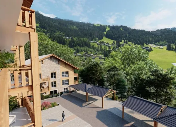 Grand T3 de 80 m2 avec terrasse, garage et place de parking.