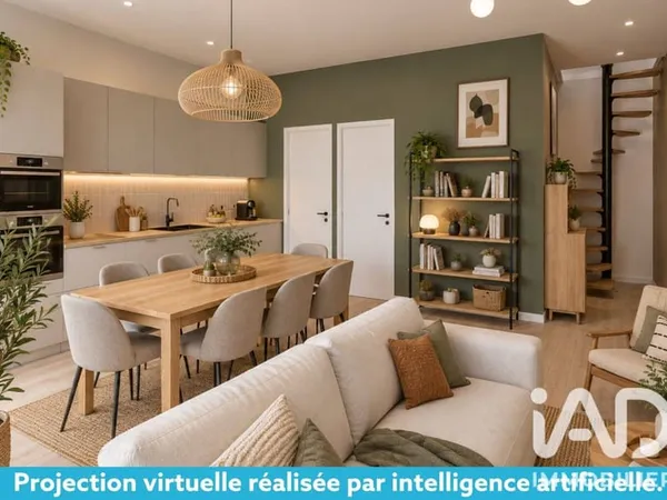 Appartement 4 pièces 69 m²