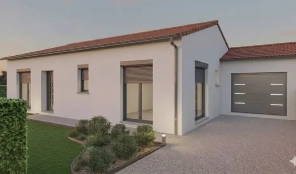 Belle maison de 96m² avec garage sur la commu...