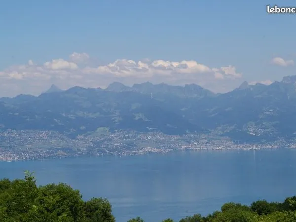 Appartement avec vue sur le lac Leman