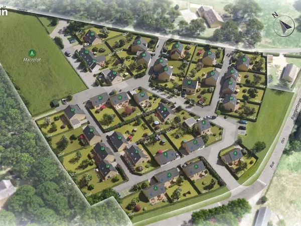 Terrain 503 m² Mettray
