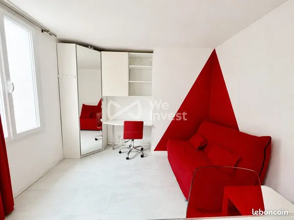 Studio 1 pièce 18 m²