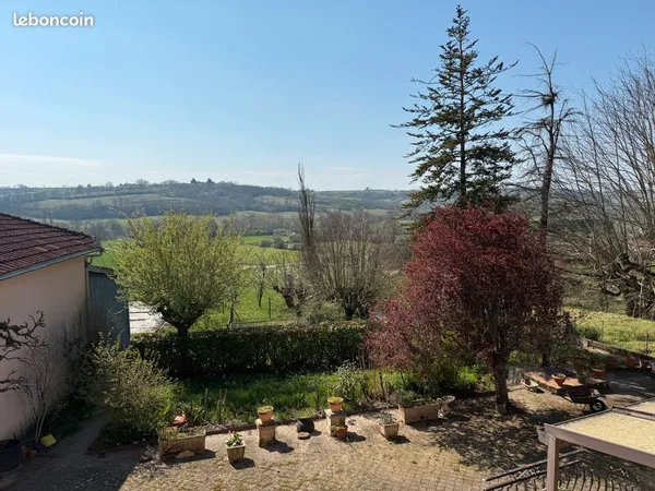 Maison 7 pièces face aux Pyrénées