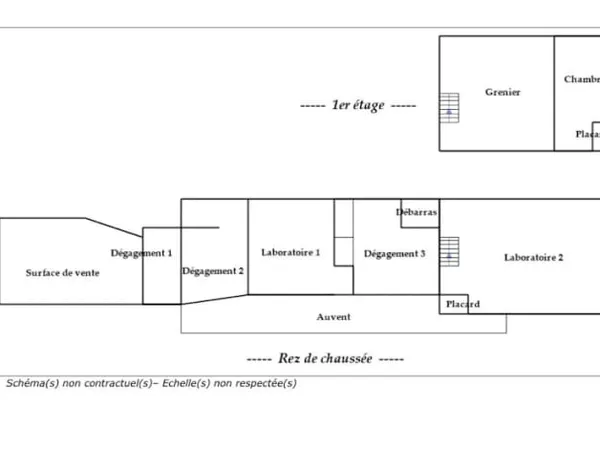 Immeuble 5 pièces 180 m²