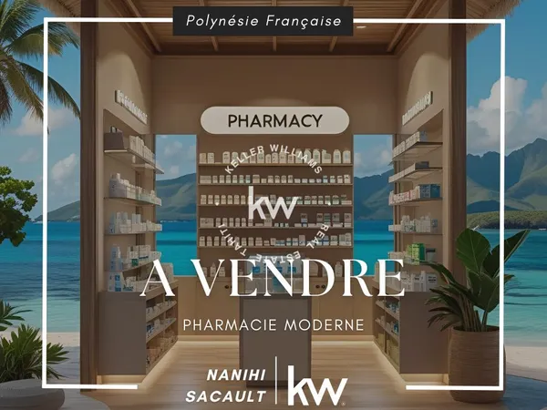 100% des parts sociales d'une pharmacie en Polynésie française