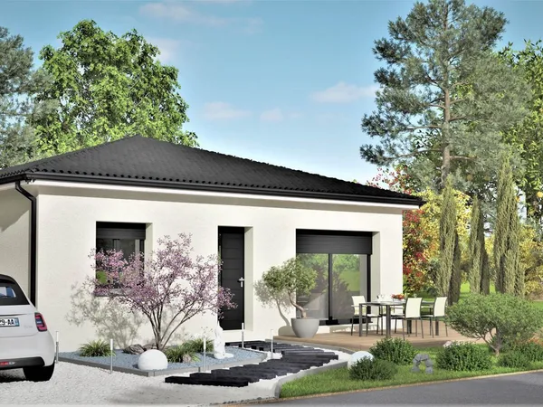 Terrain + maison 3 pièces 70 m²