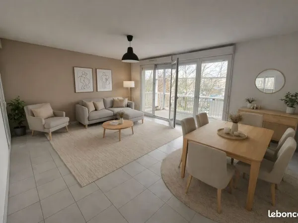 Appartement 4 pièces 84 m²