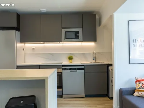 Location chambre saisonnière appartement meublée centre ville Valenciennes