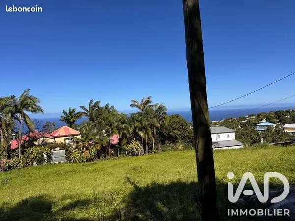 Terrain 385 m² Petite-Île