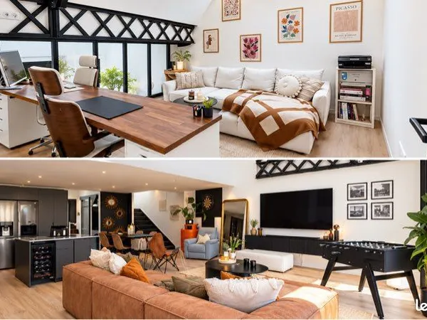 Appartement/Loft d'exception de 120 m² - Grande terrasse - Garage - Résidence sécurisée - Centre-vil
