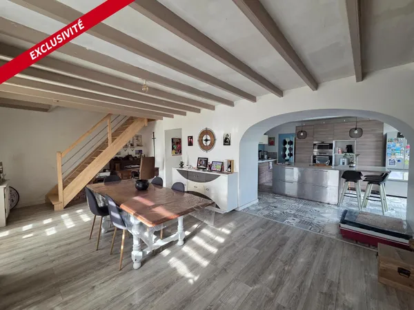 Maison de 180m² - 4 chambres